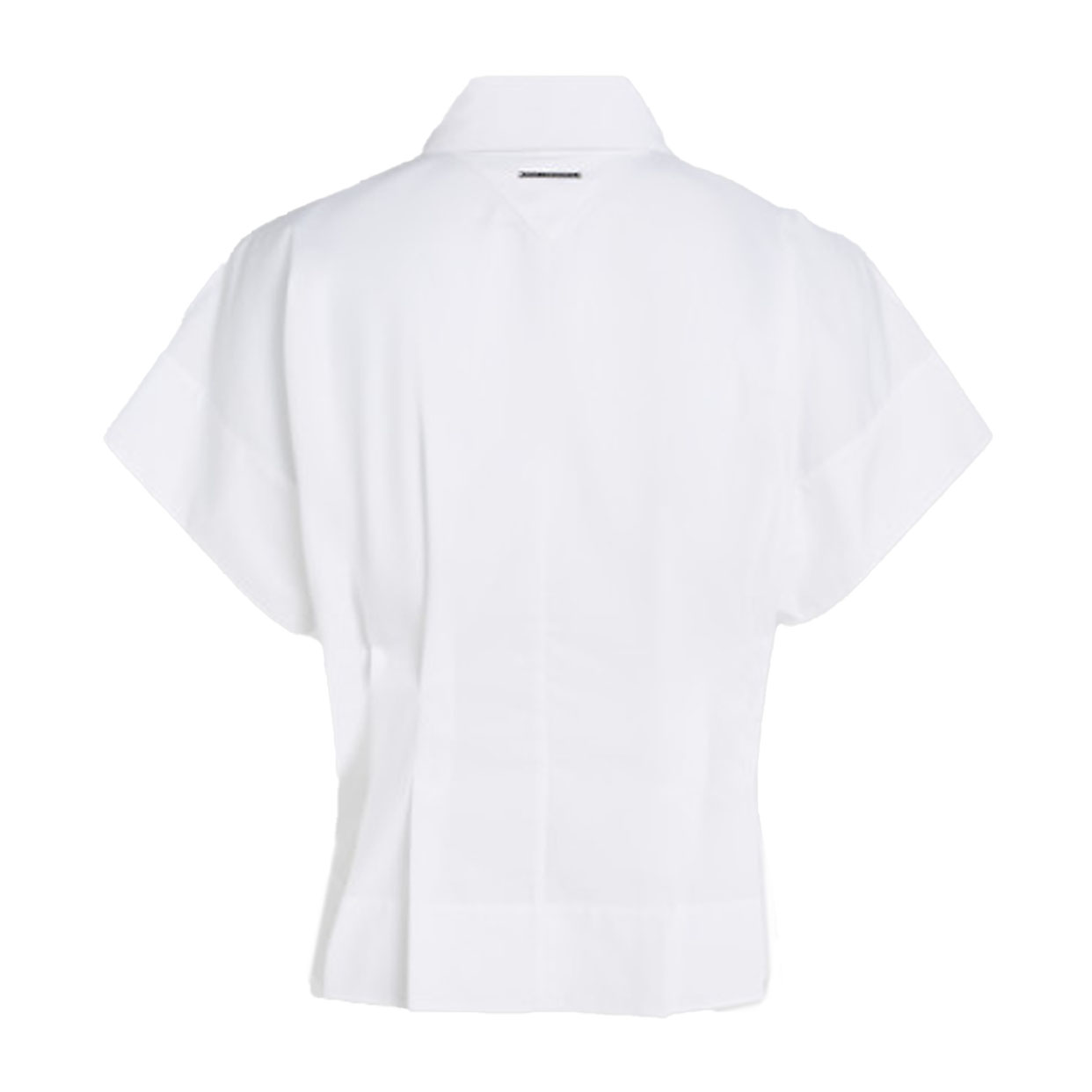Metal Detail Shirt -White - Image 2