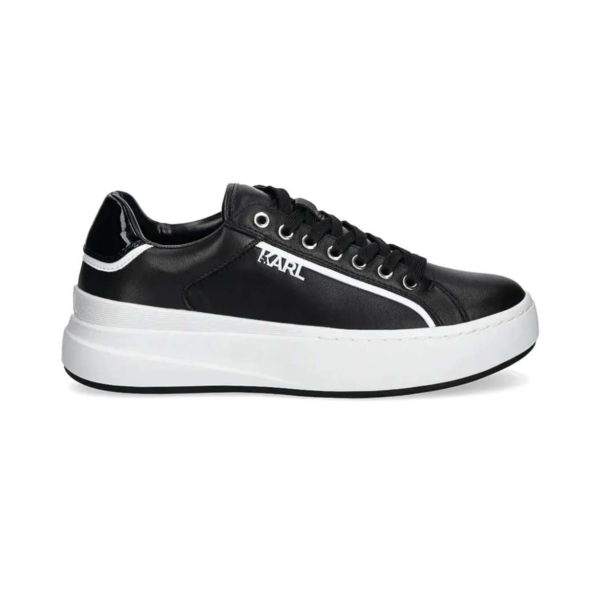 Kronos Leather Sneakers -Black