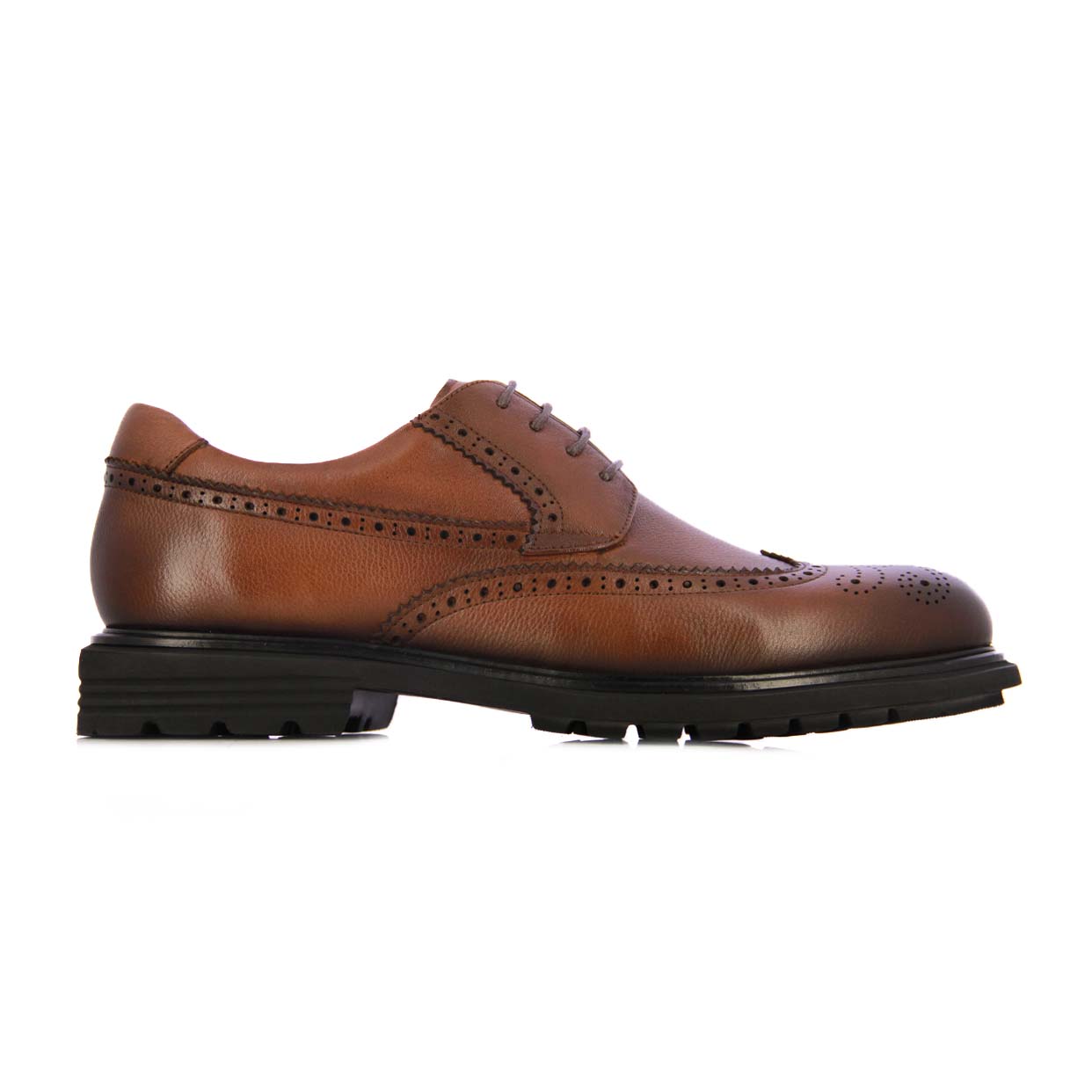 Formal Lace-Up Shoes -Tan