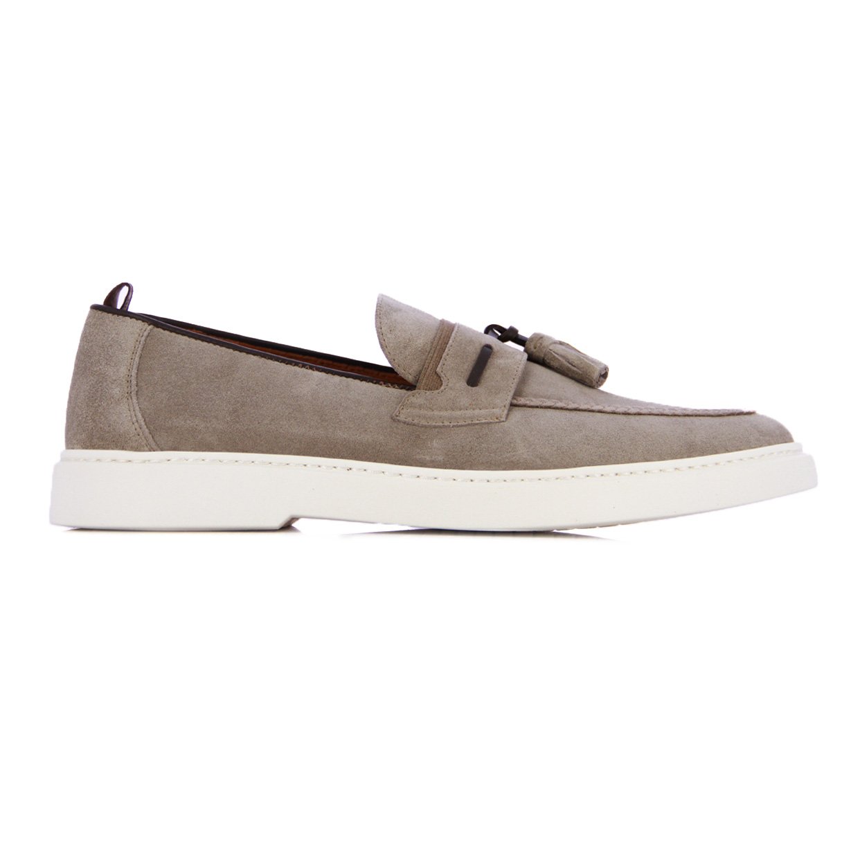 Tassel Loafers -Grey