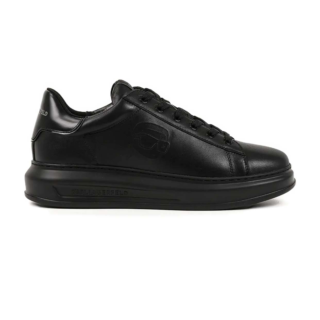 Kapri NFT Relief Lo Lace Sneaker -Black