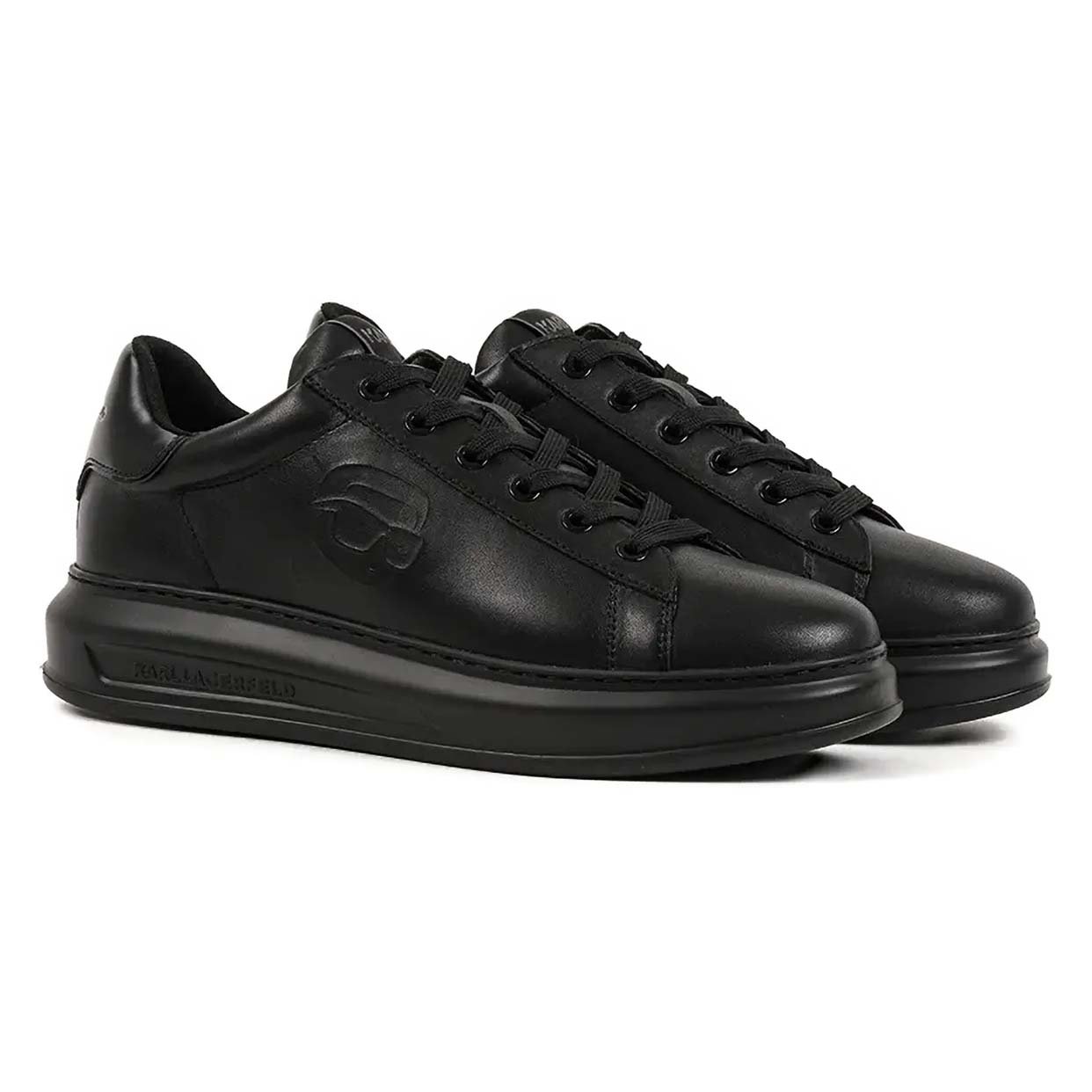 Kapri NFT Relief Lo Lace Sneaker -Black - Image 2