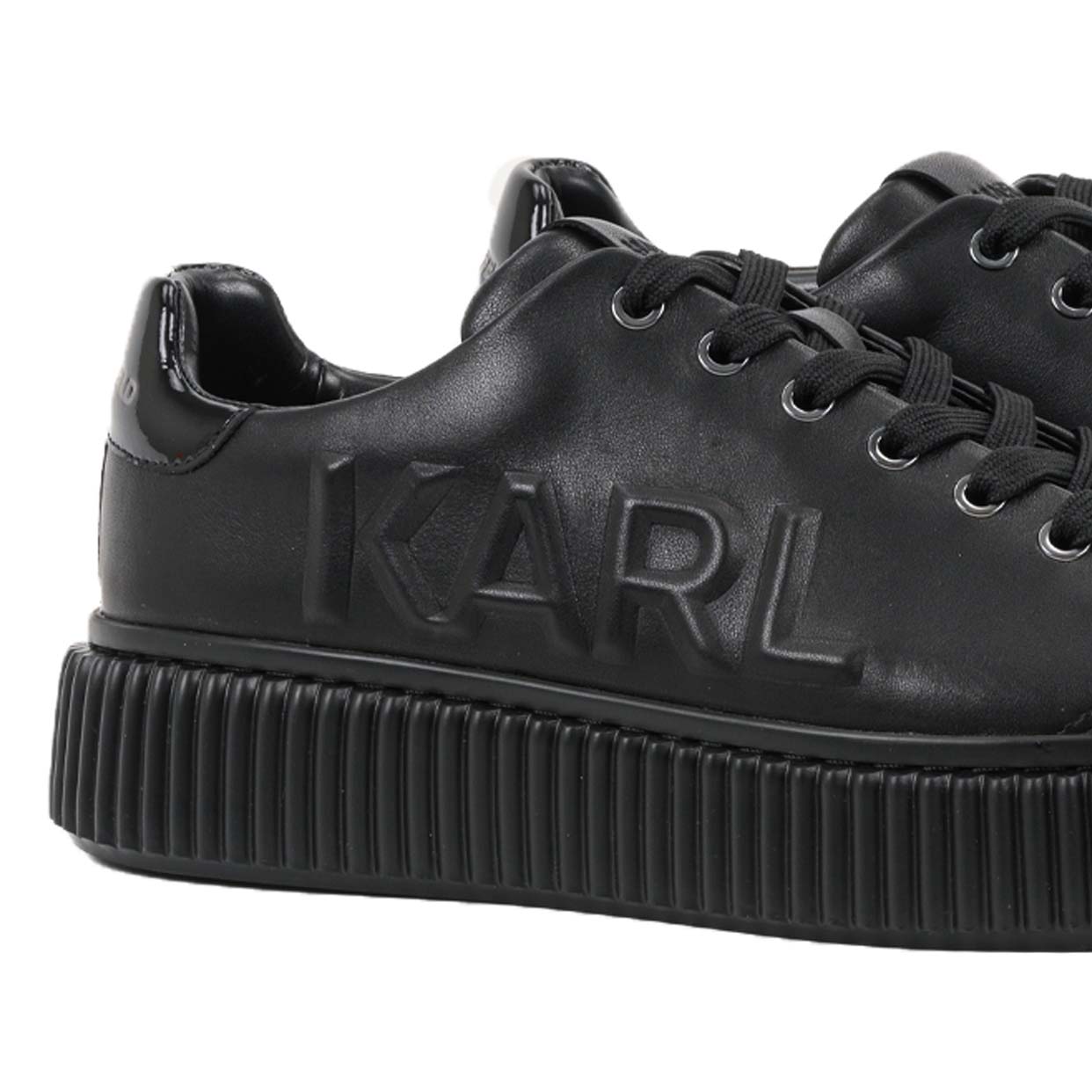 Kaprika Geometrikarl Logo Sneaker -Black - Image 4