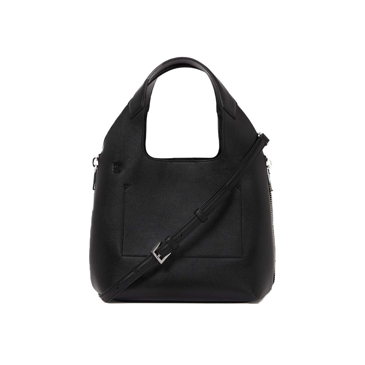 K/Hardware Small Tote Bag -Black/Nickel - Image 5