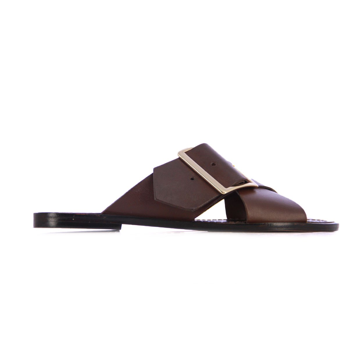 Slip-On Buckle Sandals -Coco