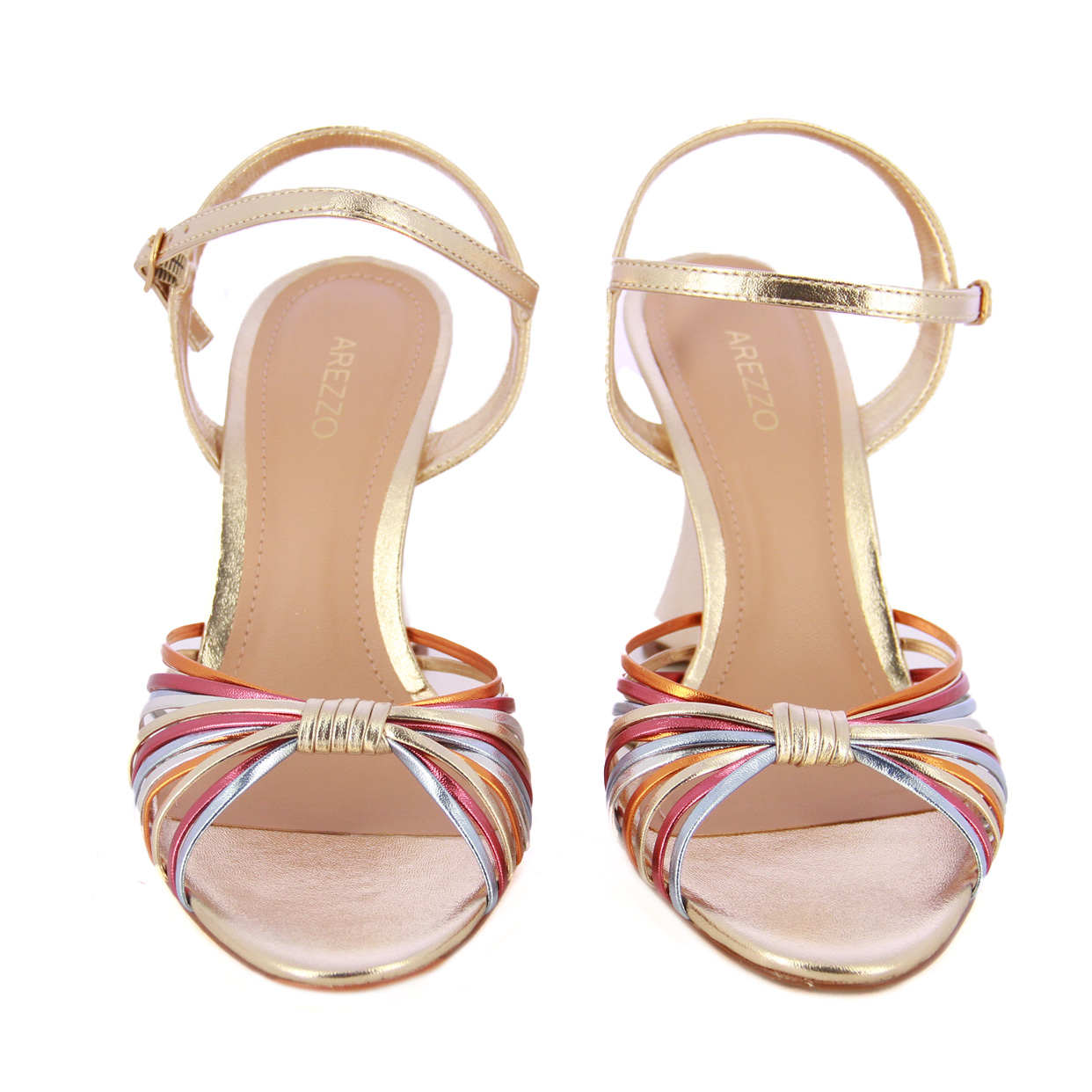Ankle Strap Wedges -Multi - Image 3