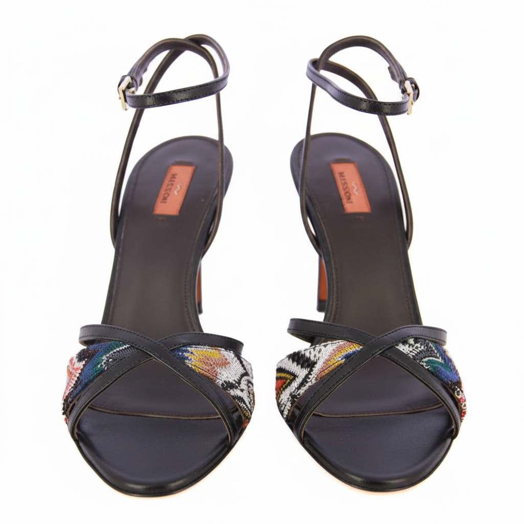 Lara Raschel Sandal -Multi/Blue - Image 3