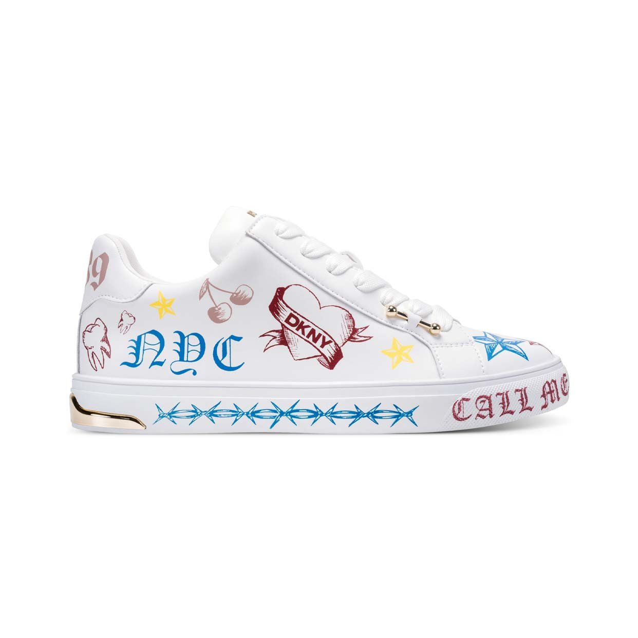 Abeni Tattoo Sneaker -White