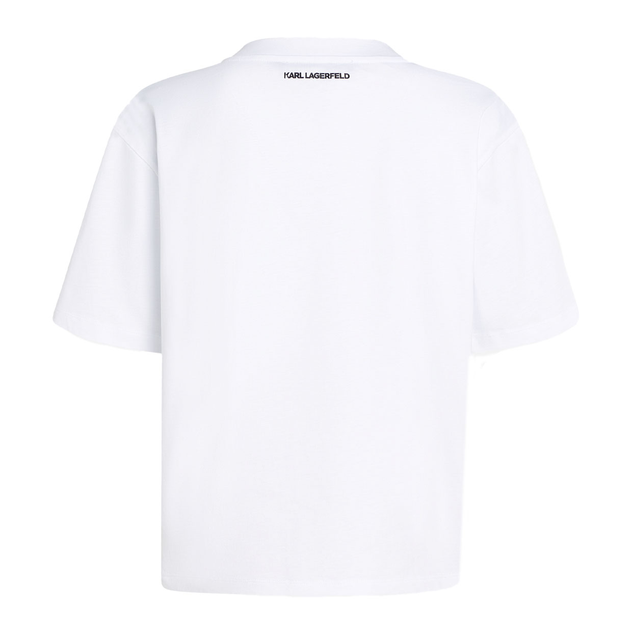 Signature Hem T-Shirt -White - Image 5