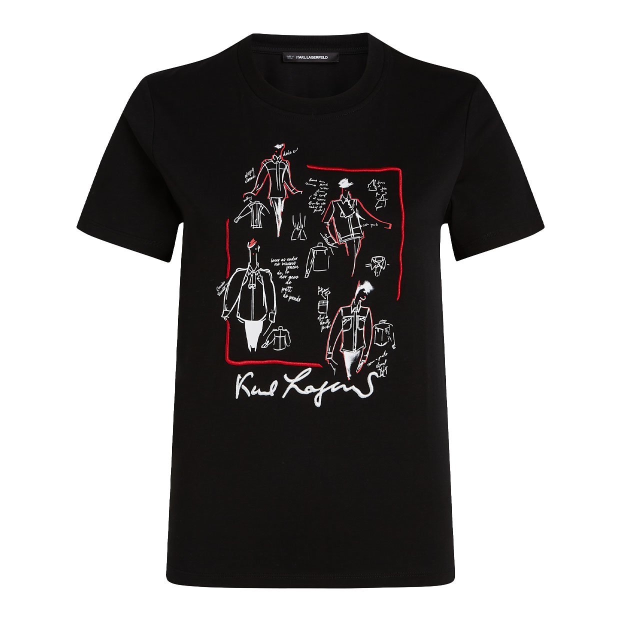 Karl Series T-Shirt -Black