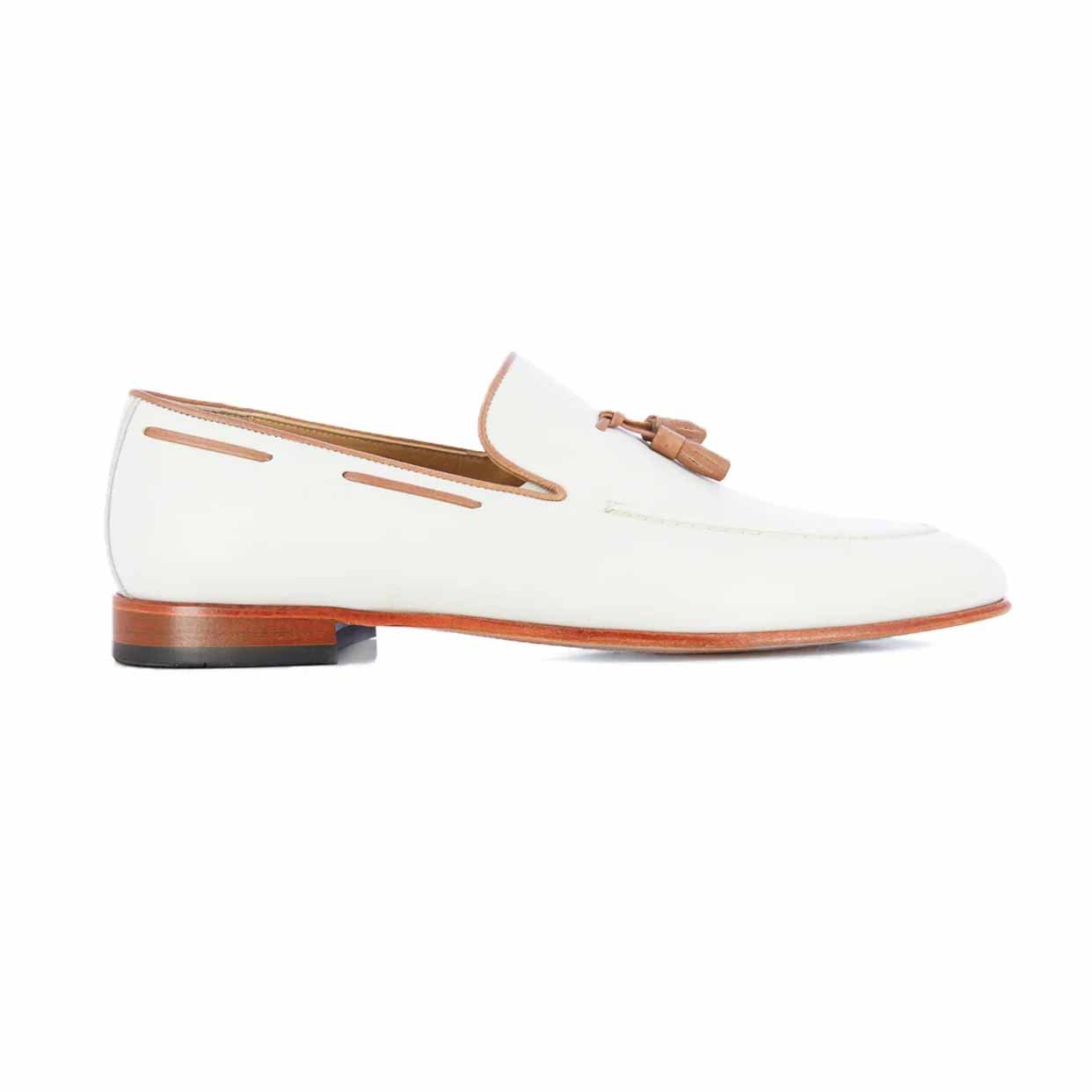 Formal Tassel Loafer -Beige/Tan
