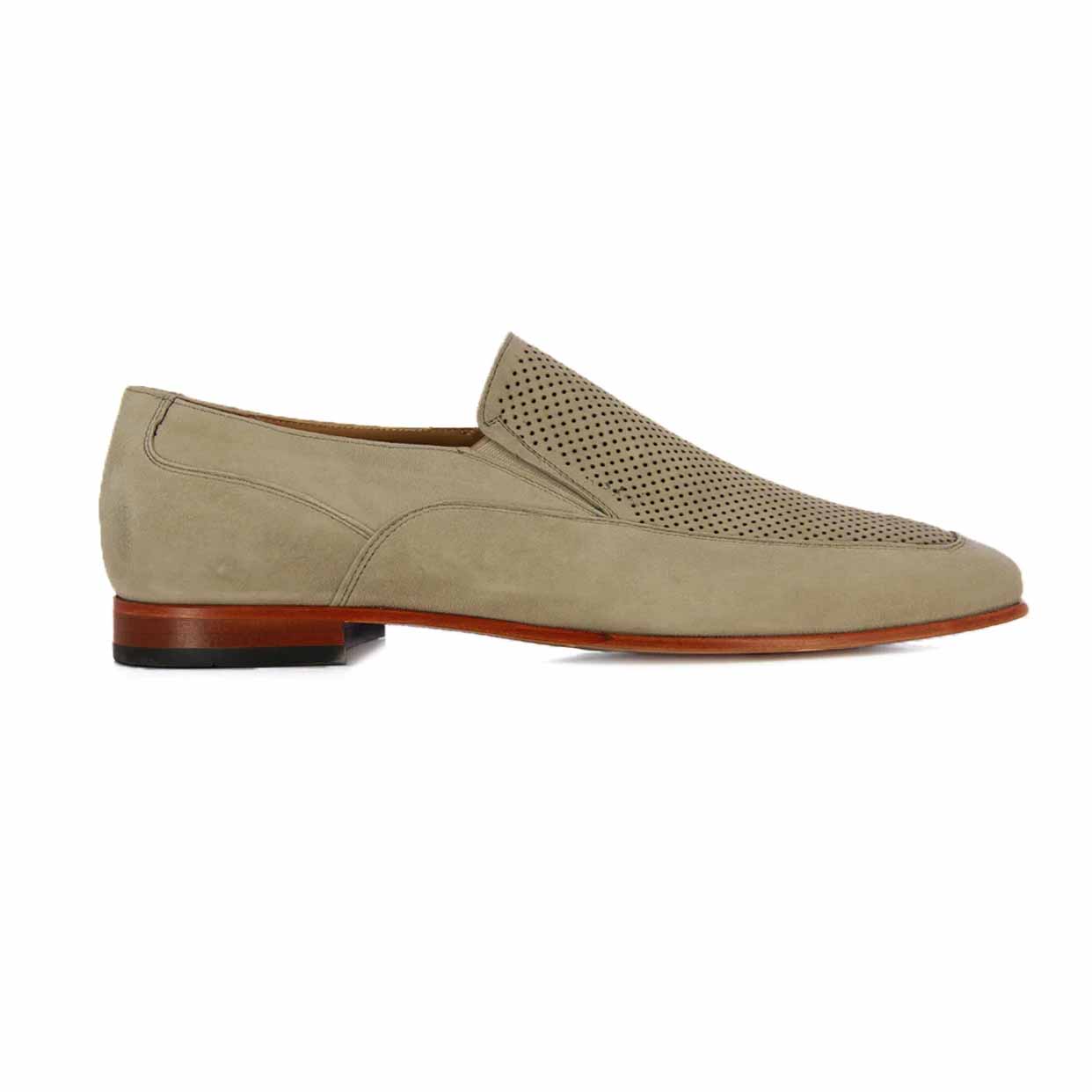 Suede Stride Loafer -Beige/Sand