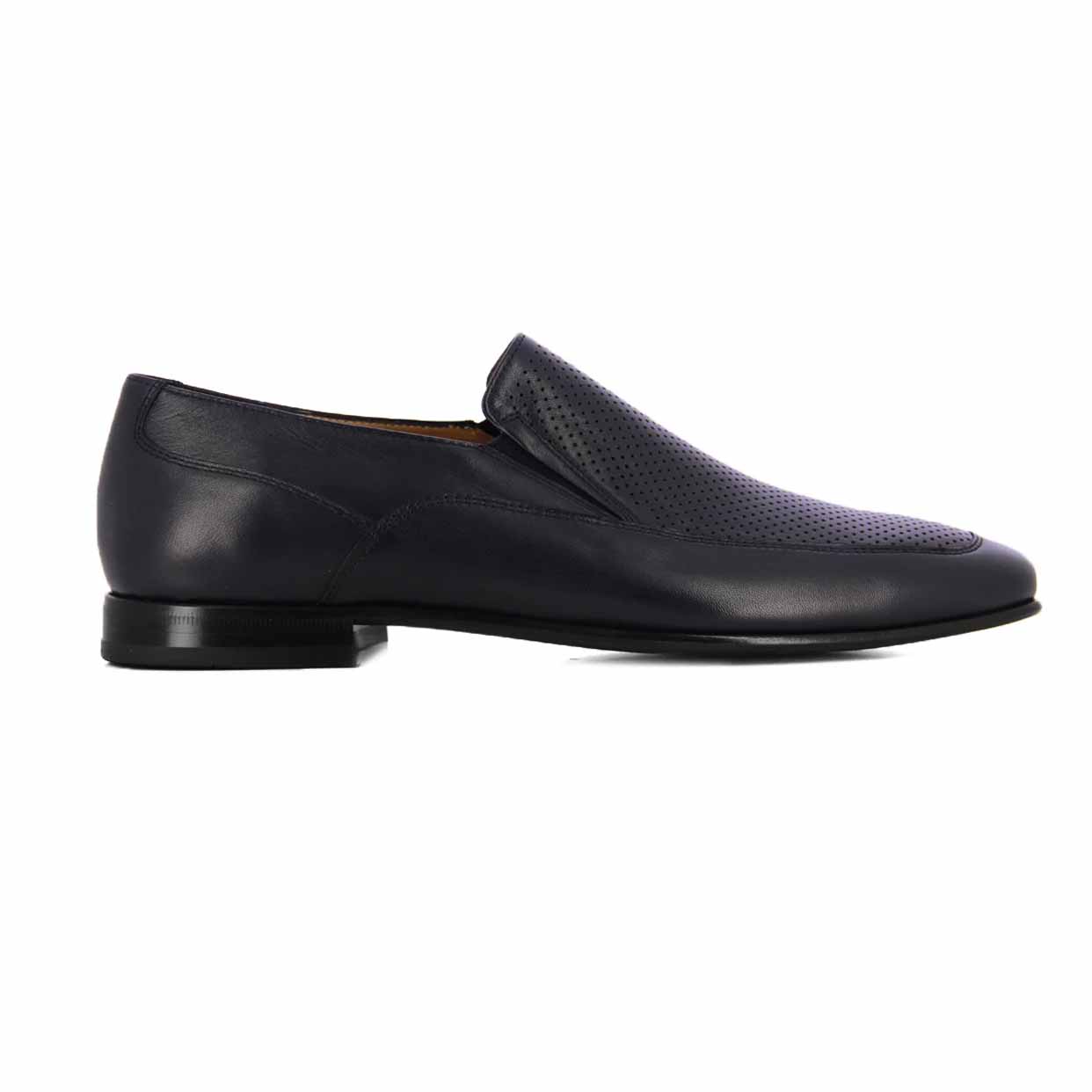 Perforato Glide Loafers -Navy