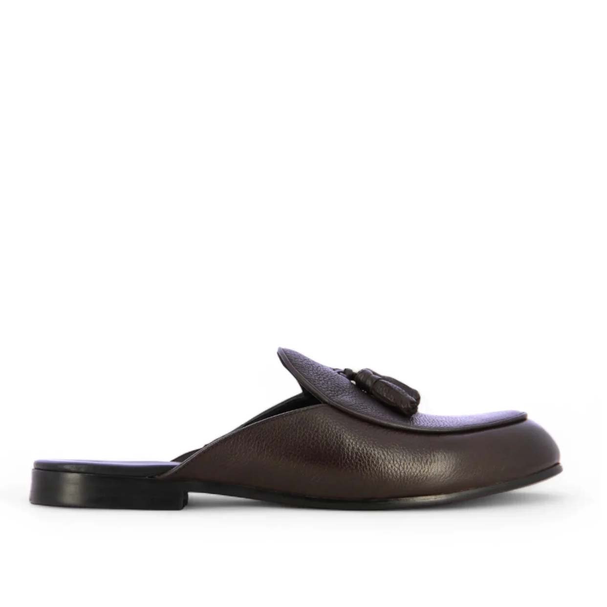 Tassle Slip-On Loafer -Brown
