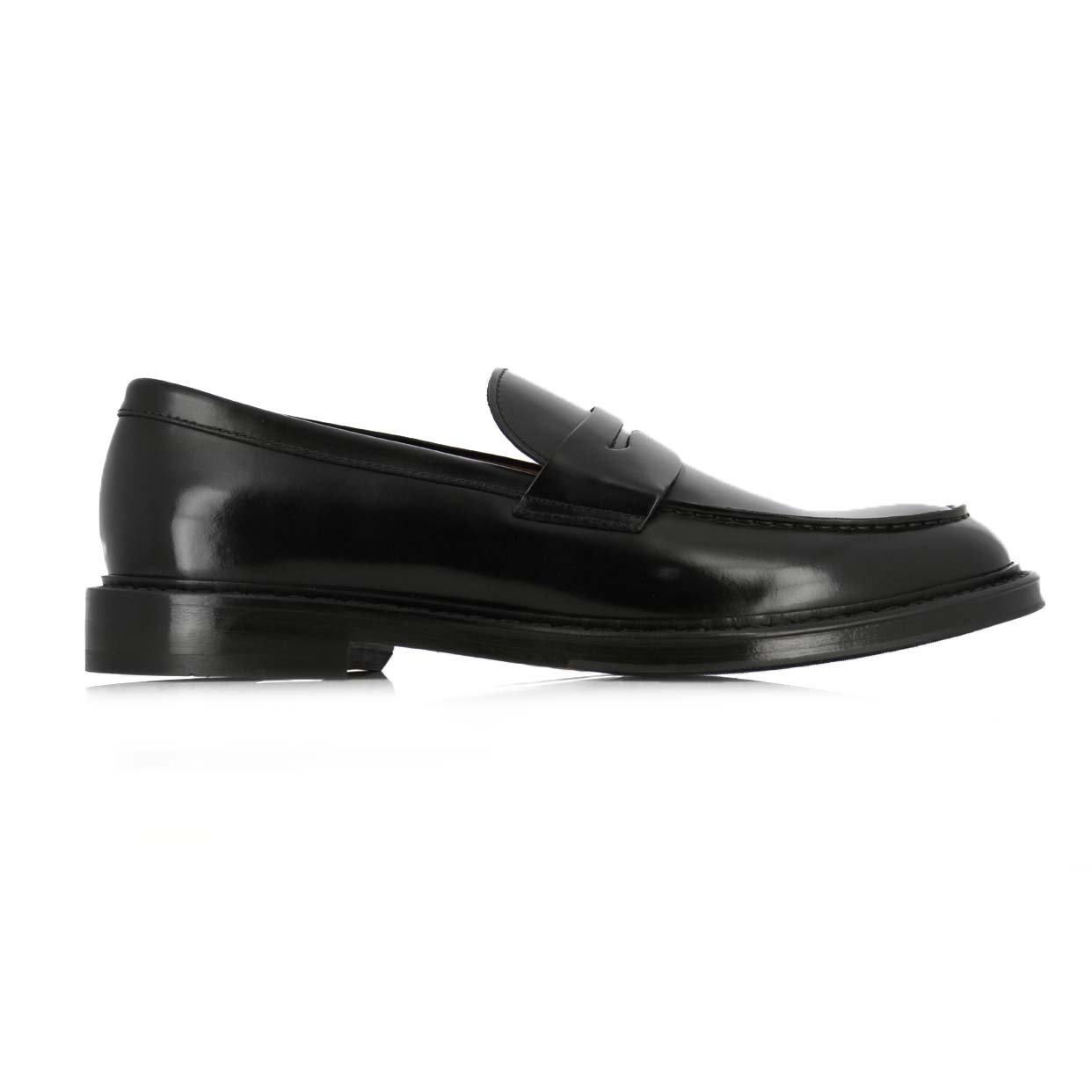 Leather Loafer-Black
