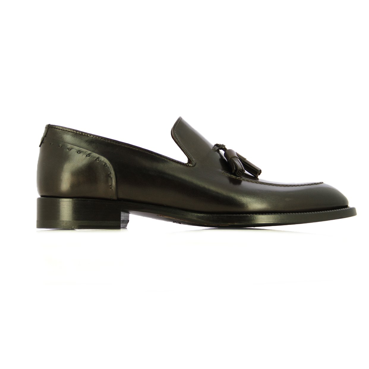Calf Tassel Loafer -Dark Brown