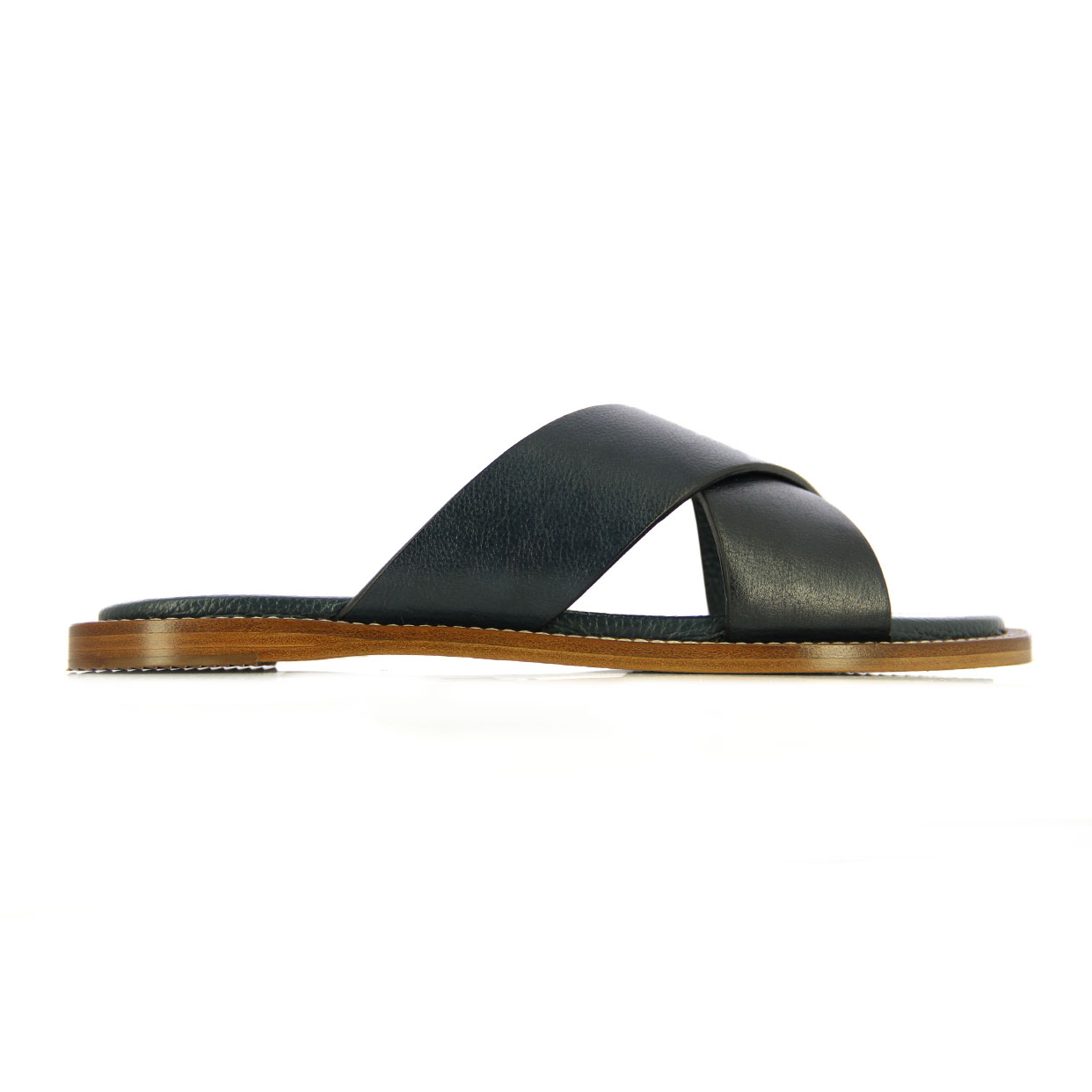 Cross Sandal -Navy
