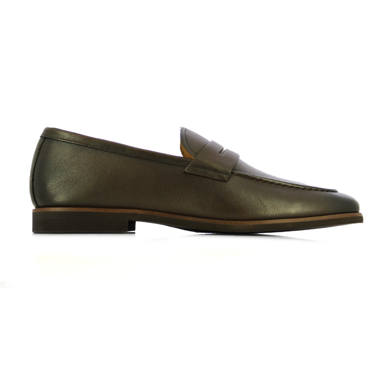 Leather Loafer -Brown