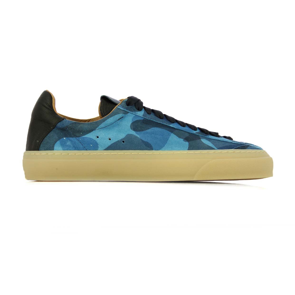 Camo Sneaker -Navy Mimetic