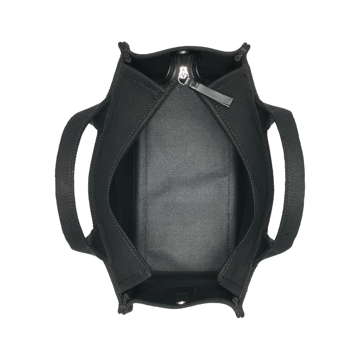 Hadlee Medium Logo-Print Tote Bag -Black/Silver - Image 3