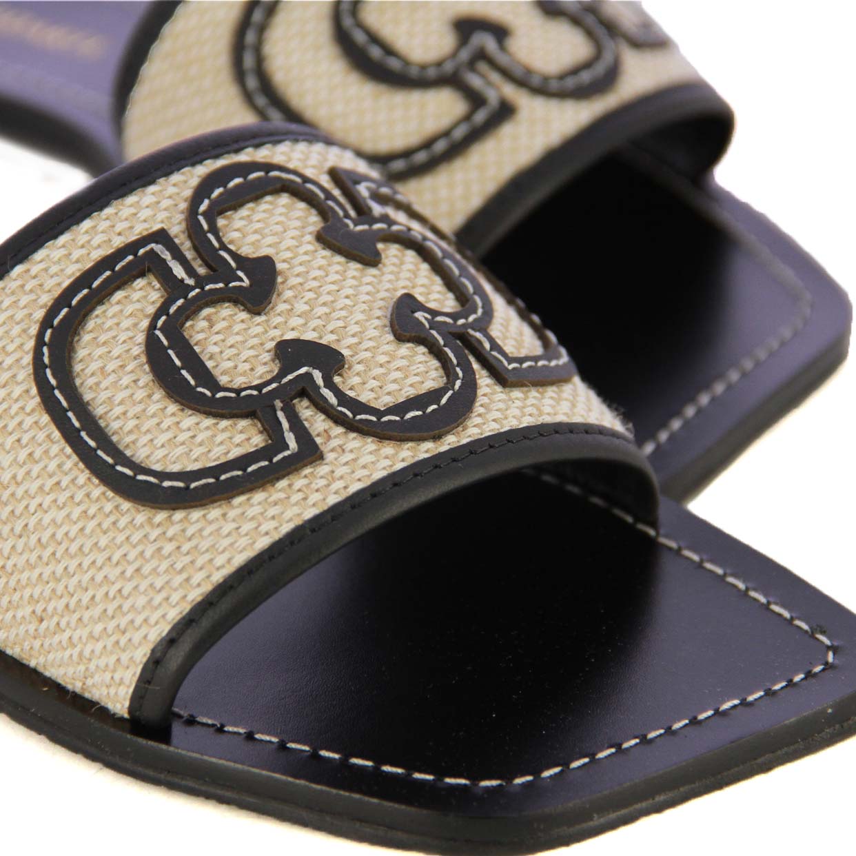 Slip-On Sandals -Black - Image 4