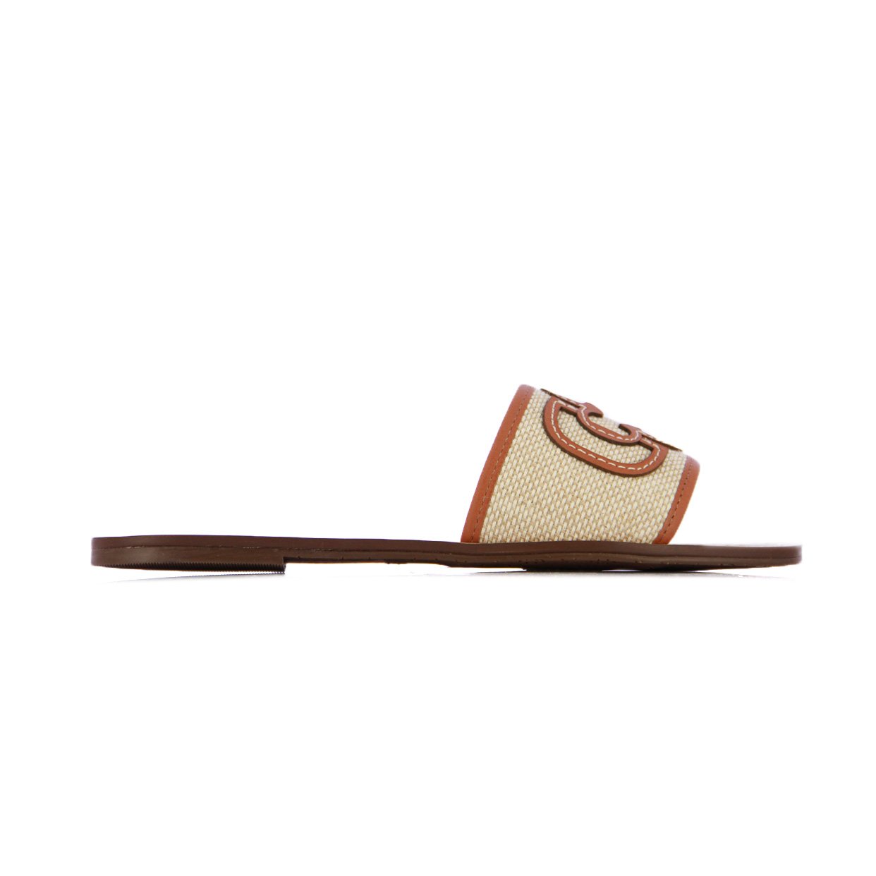 Slip-On Sandals -Camel