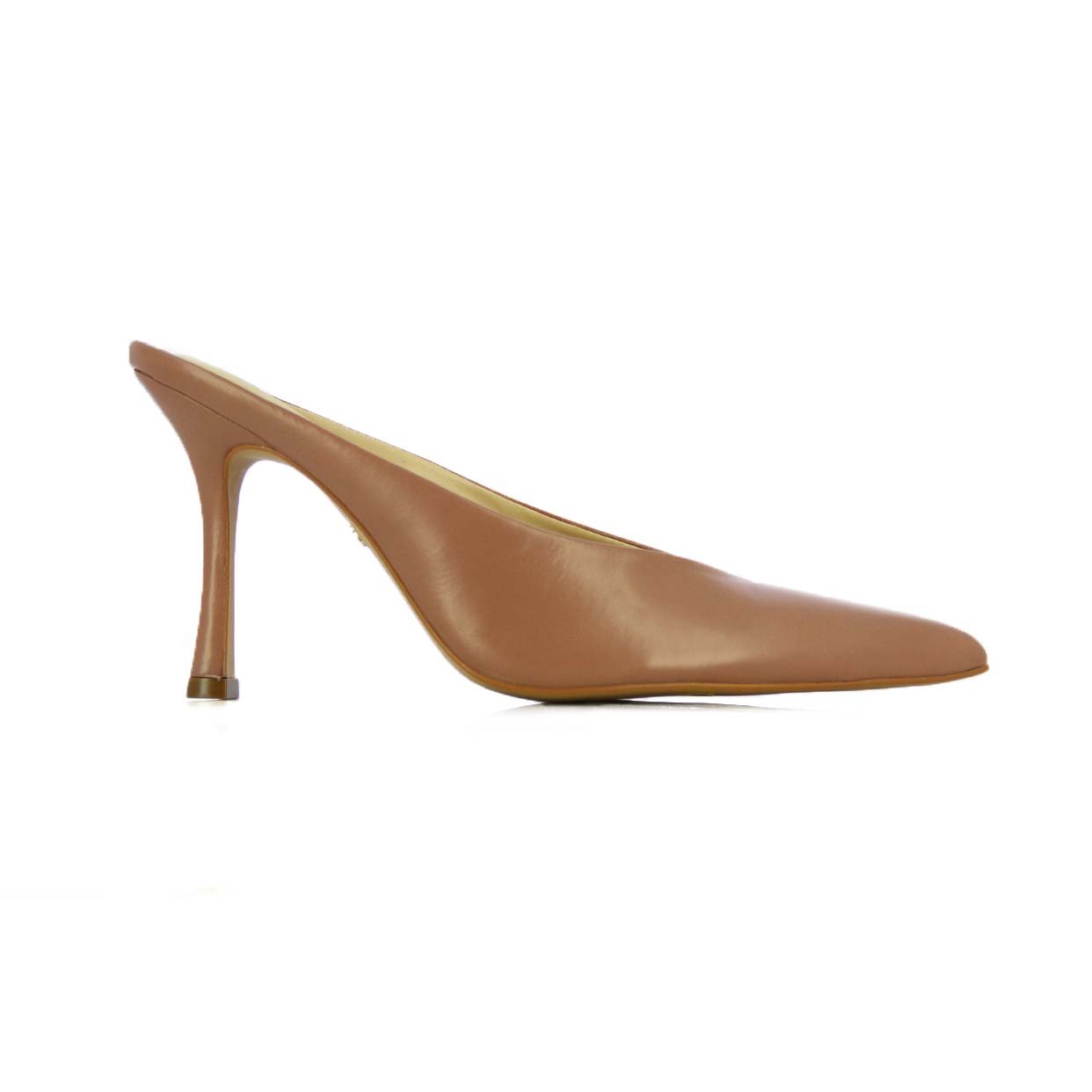 Pointed Slip-On Heels -Malva