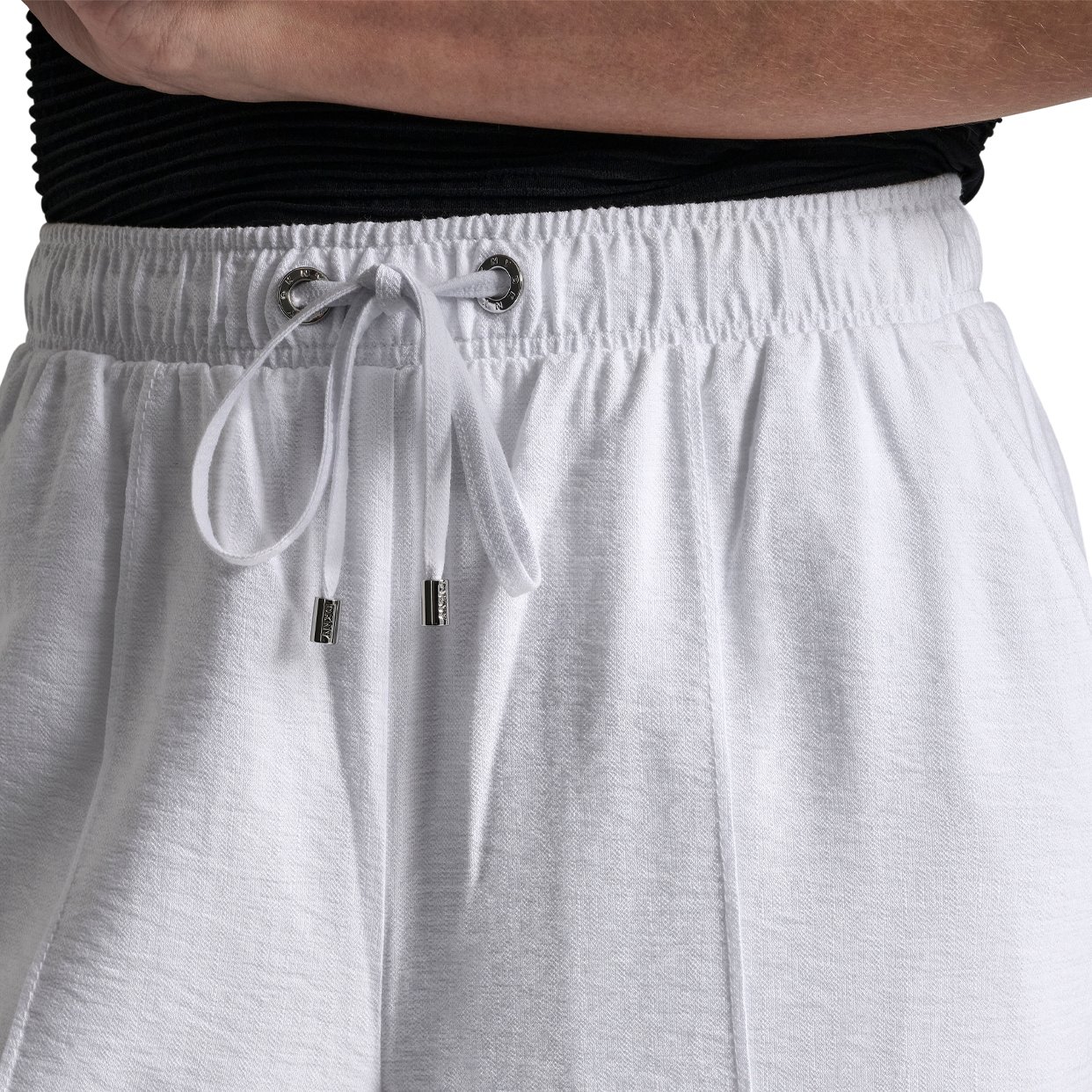 Pull On Front Trousers -White - Image 3
