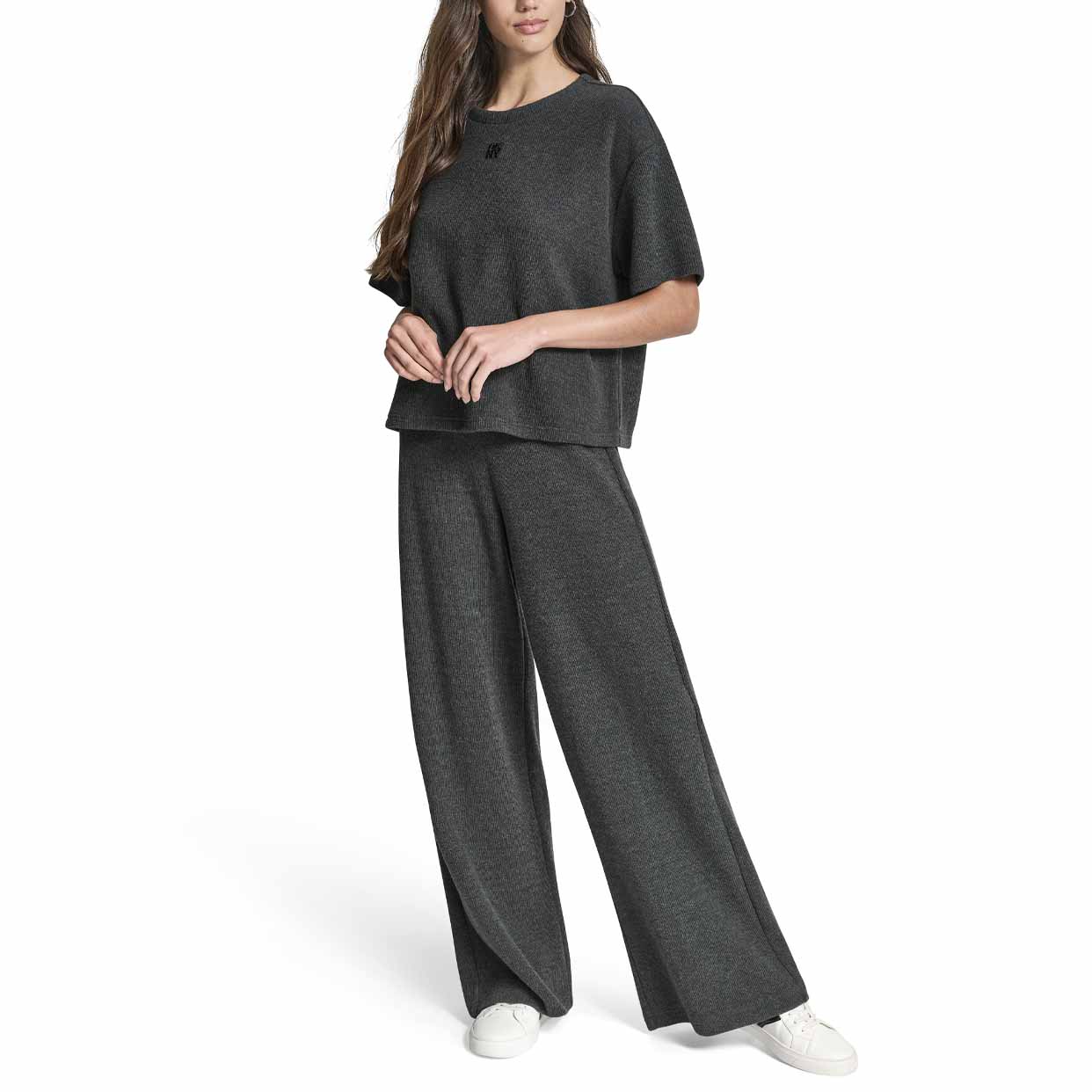 Relaxed Boxy Tee -Slate