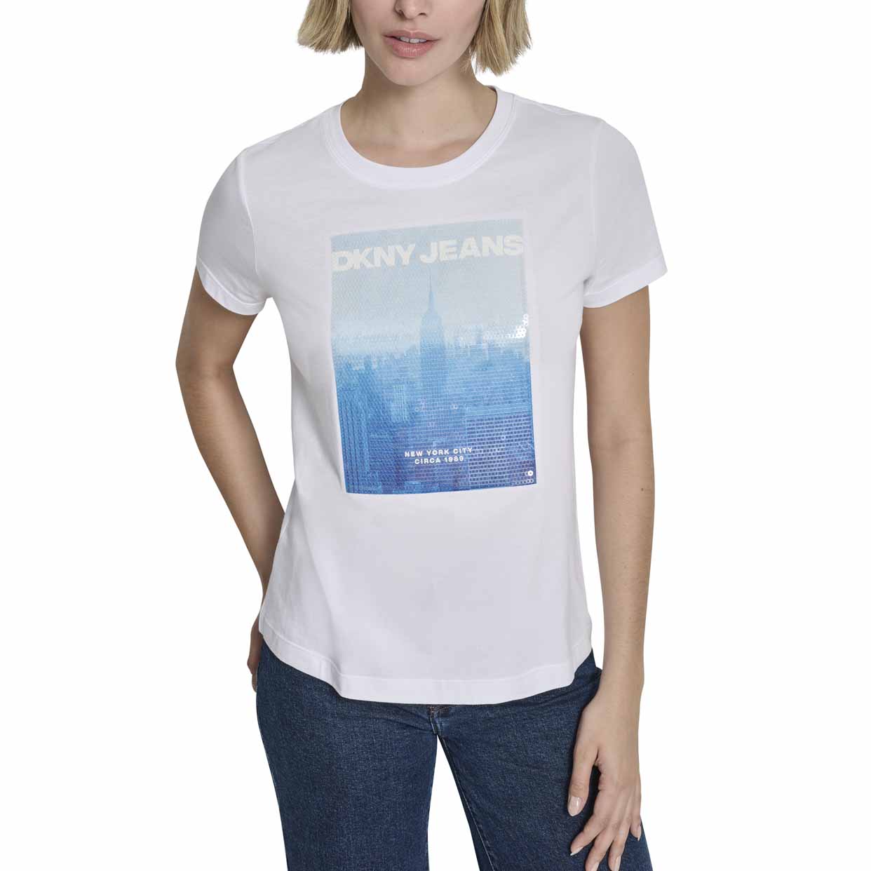 Graphic Logo Tee -White