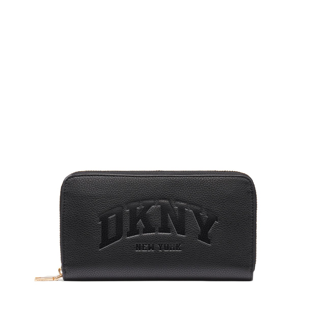 Hadlee Large Zip Around Wallet -Black/Gold