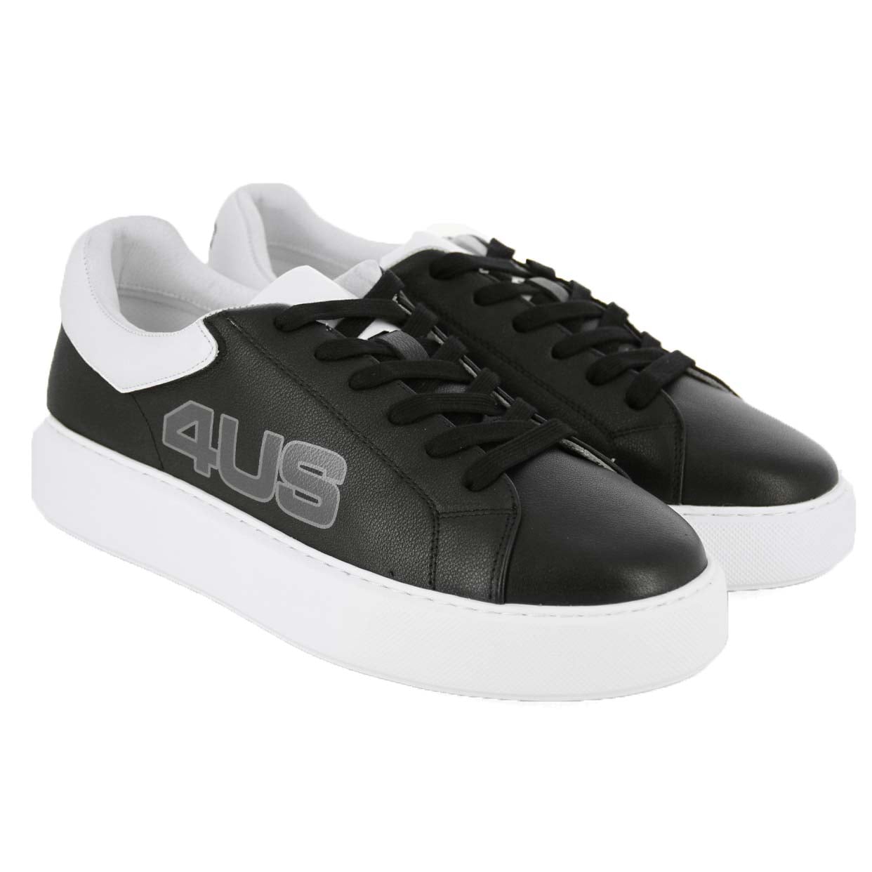 Logo Sneakers -Black - Image 2