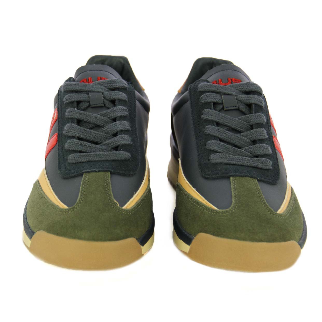 Textured Low-Top Sneaker -Blue - Image 3