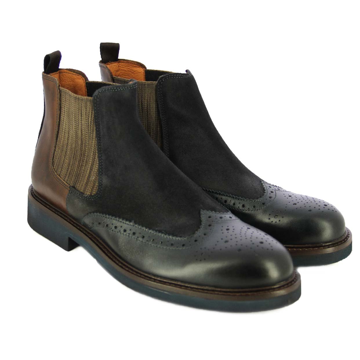 Rustic Boot -Blue - Image 2