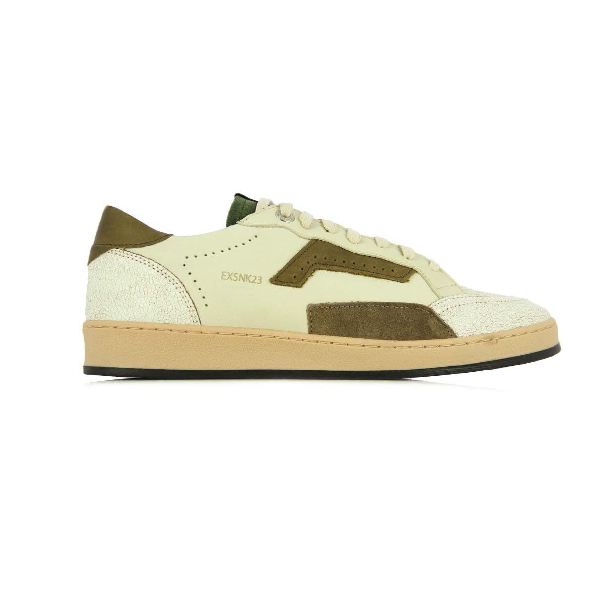 Monochrome Sneaker -White Multi