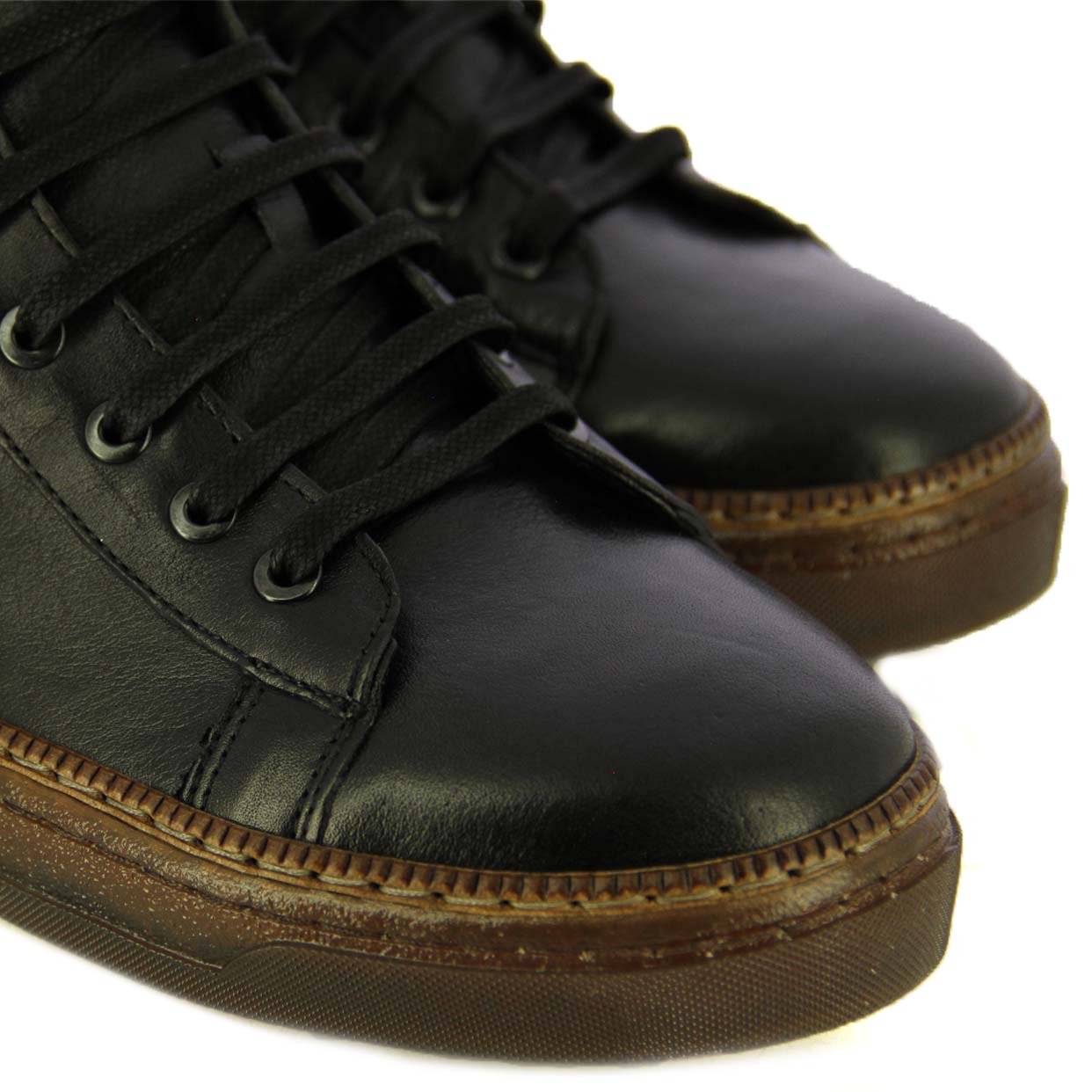 High‑Top Sneaker -Black - Image 4