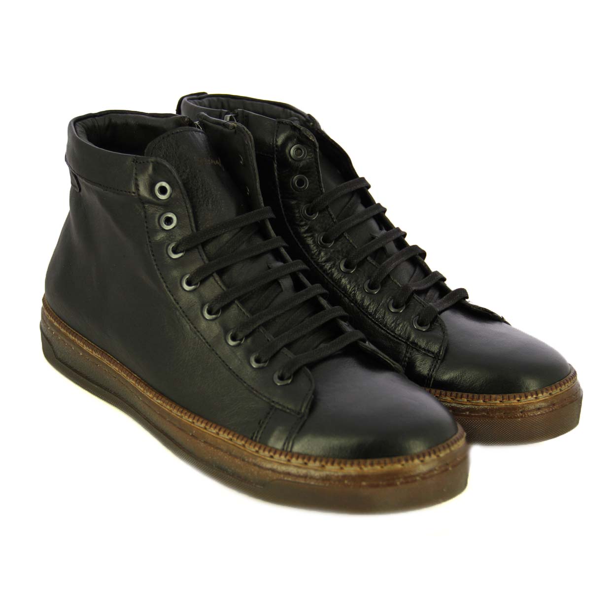 High‑Top Sneaker -Black - Image 2