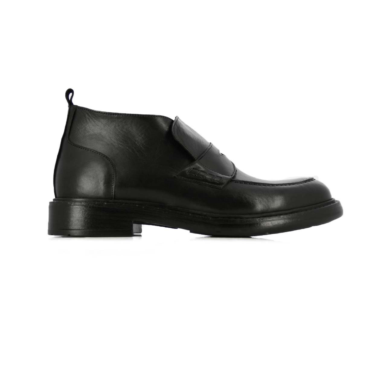 High‑Top Loafer -Black