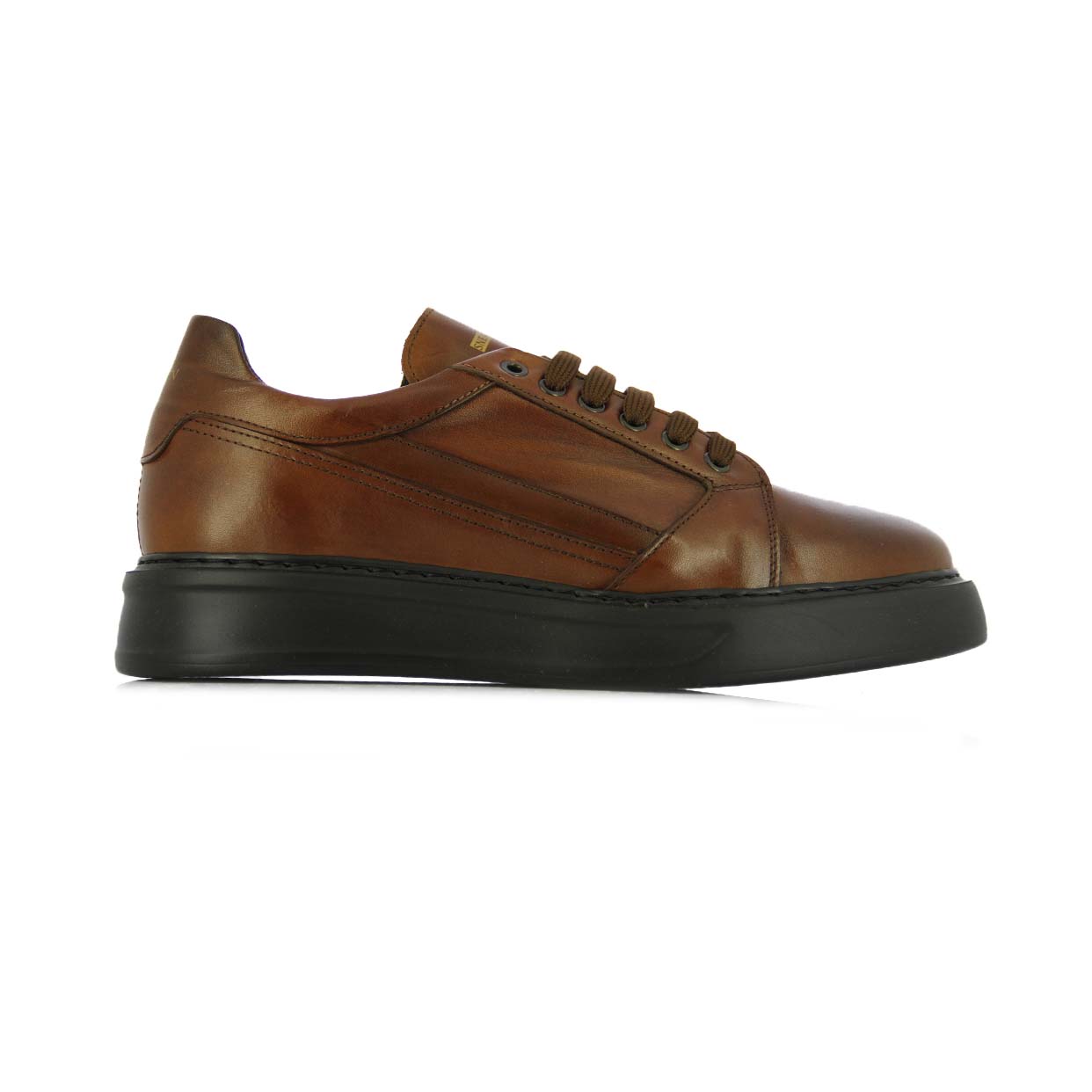 Sterling Low‑Top Sneaker -Mohogany