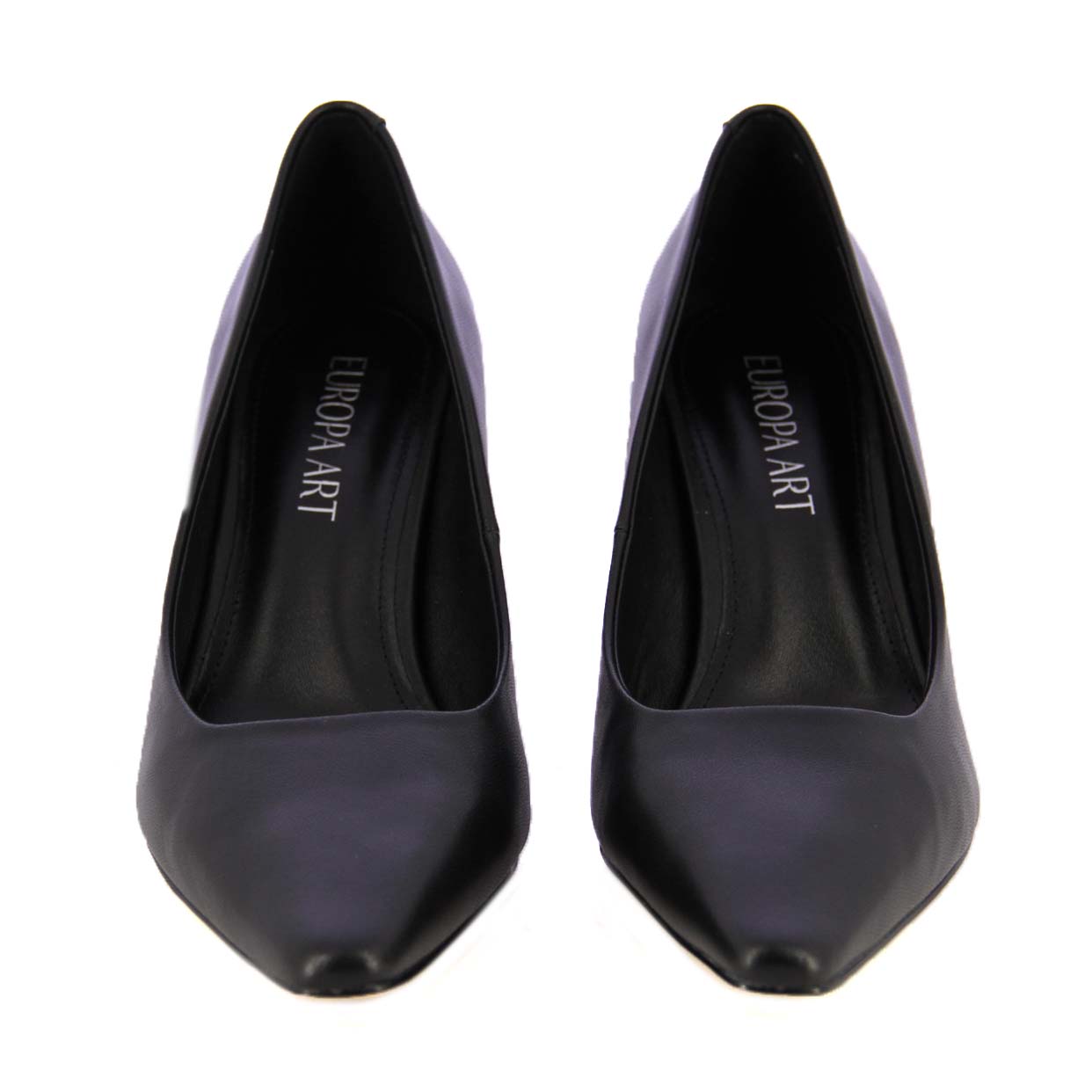 Leather Pumps -Black - Image 3