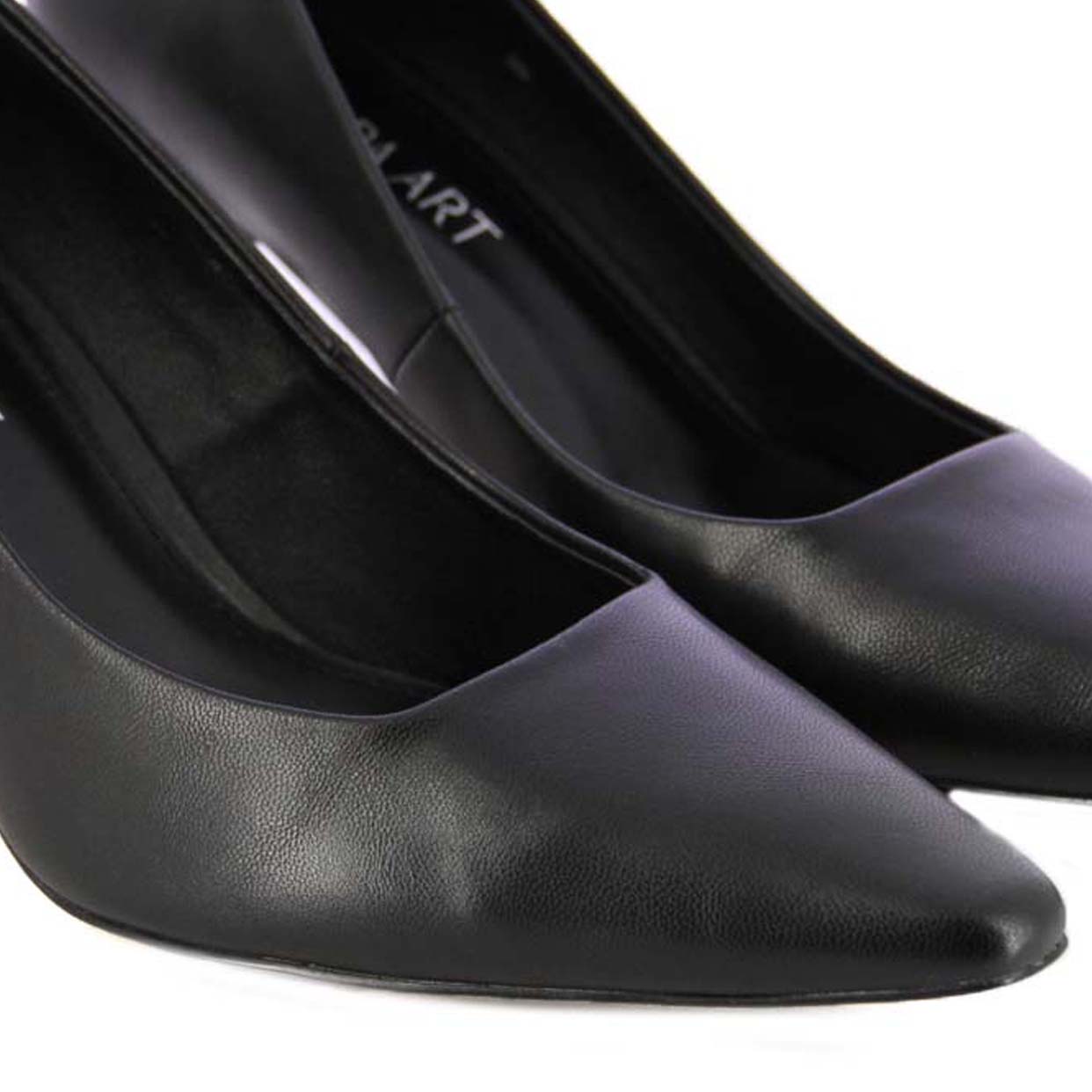 Leather Pumps -Black - Image 4