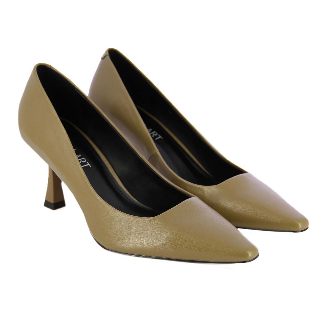 Leather Pumps -Green - Image 2