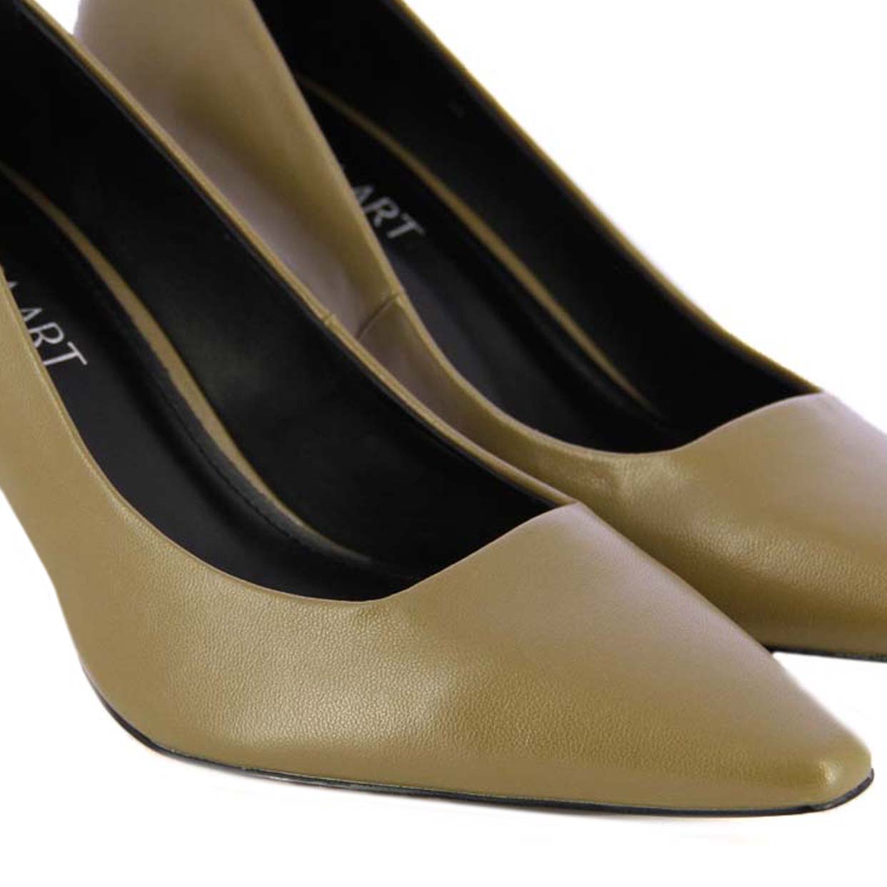 Leather Pumps -Green - Image 4