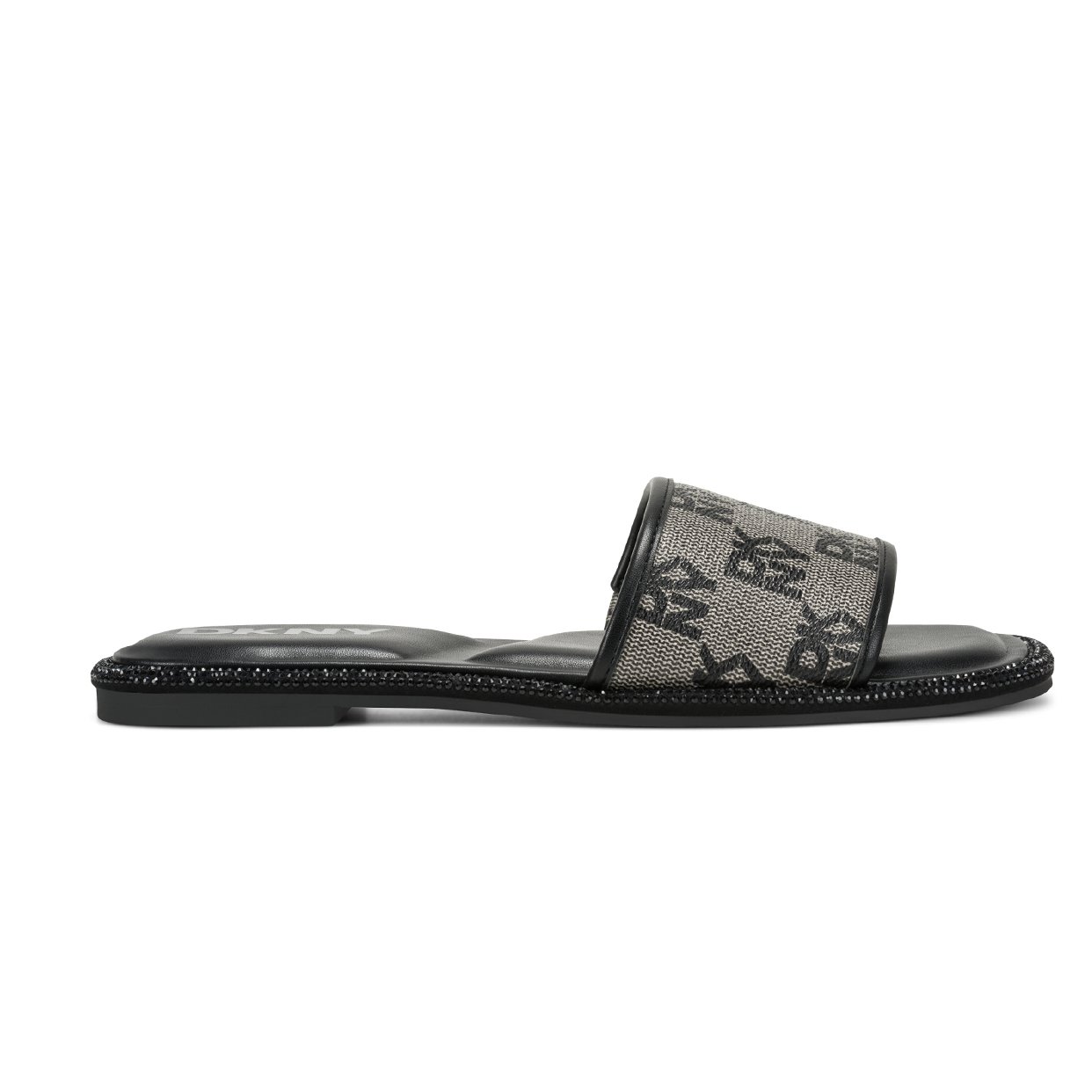 Badin Flat Sandals -Black