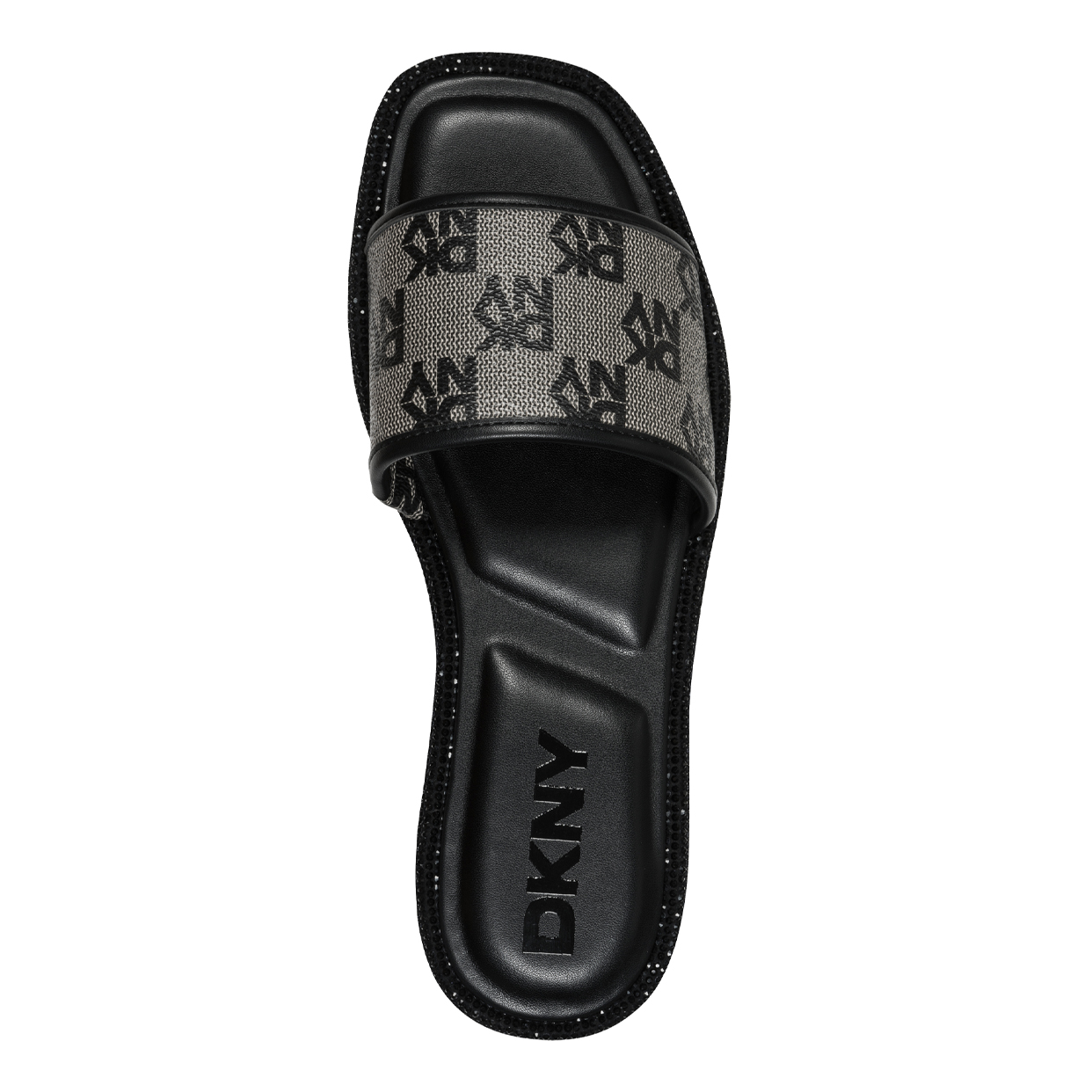Badin Flat Sandals -Black - Image 3