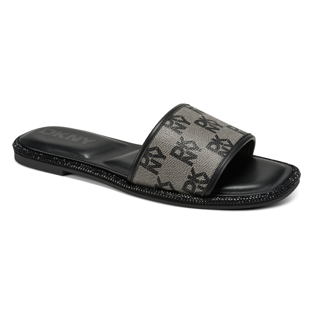 Badin Flat Sandals -Black - Image 2