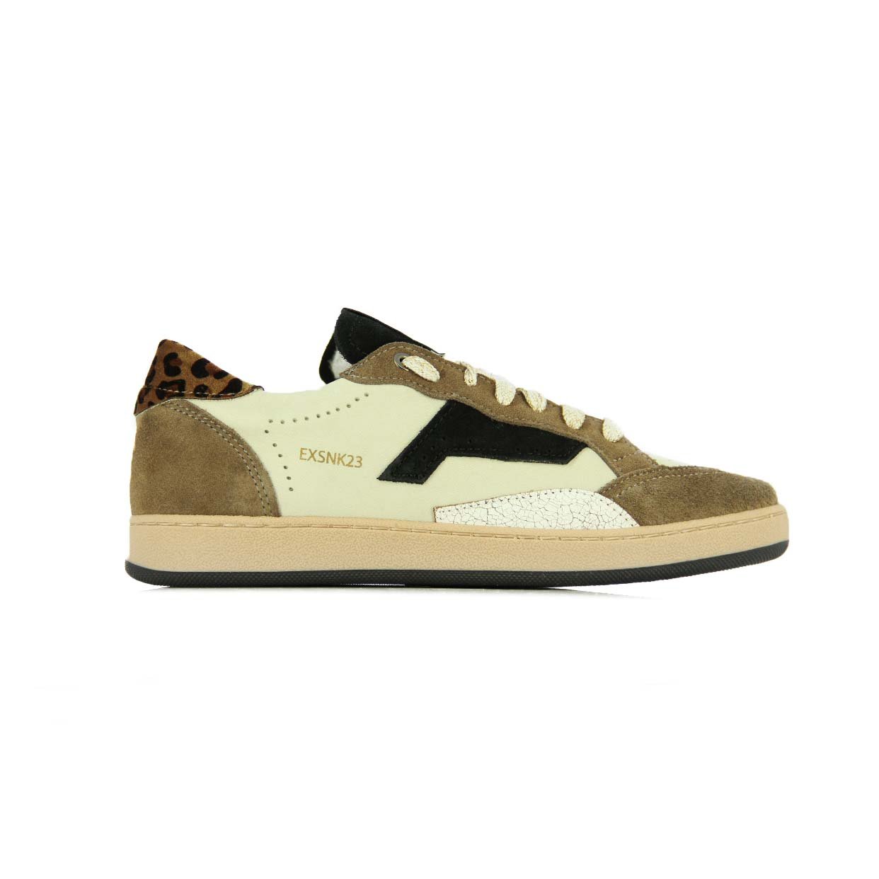 Low‑Top Animal Print Sneaker -Multi