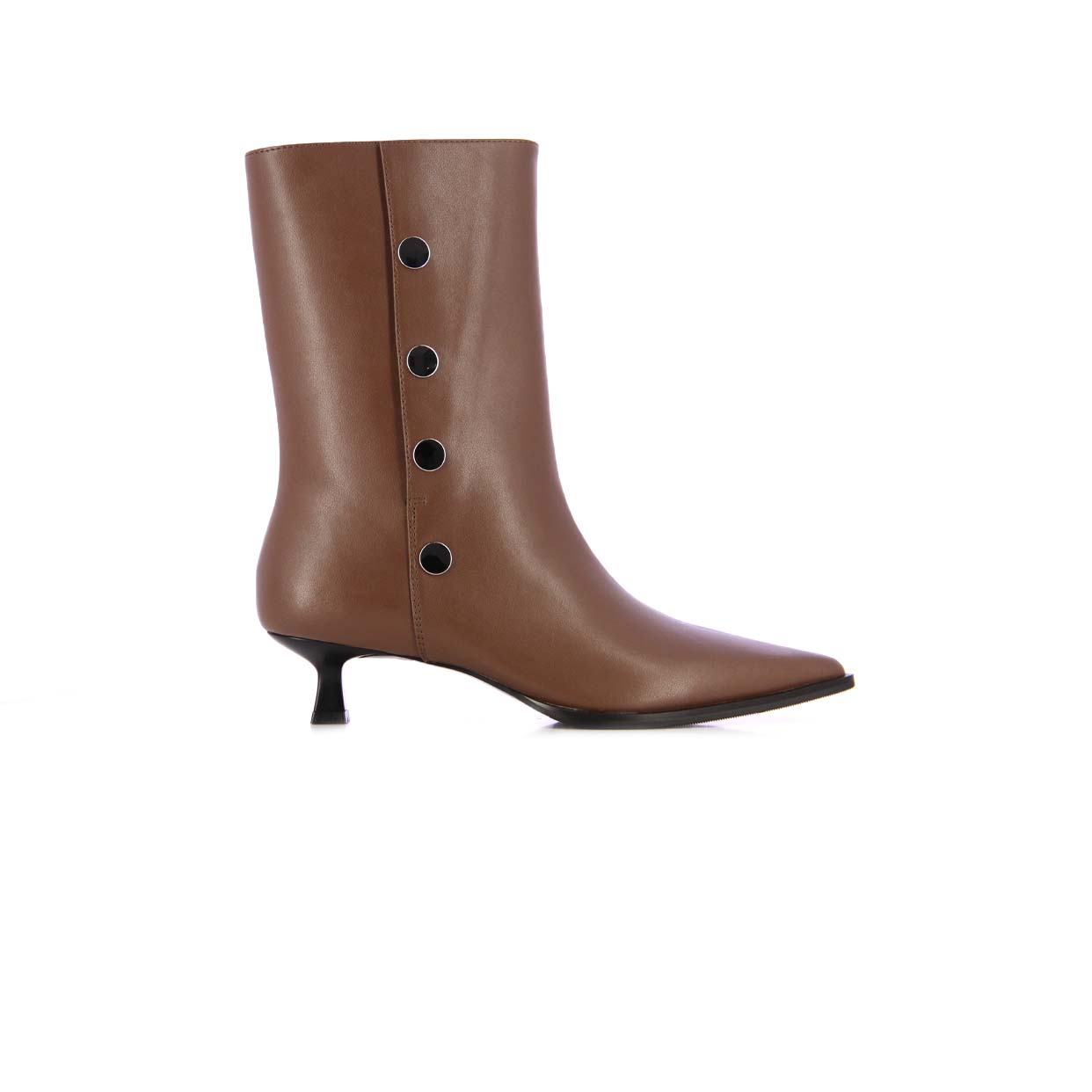 Stud Ankle Boot -Taupe