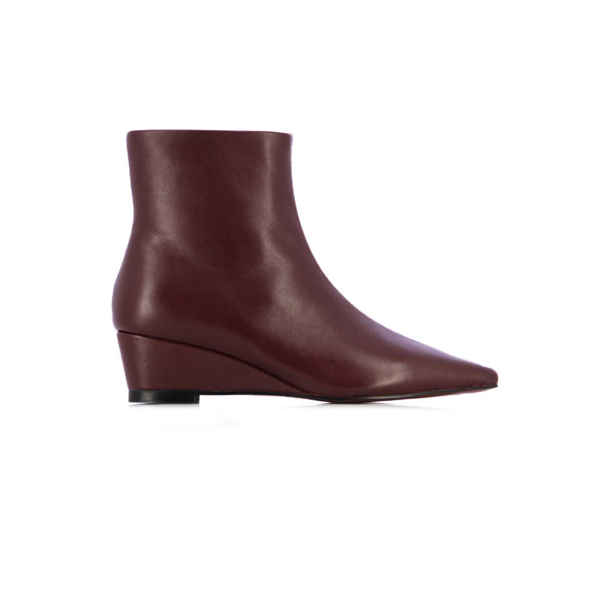 Wedge Boot -Burgundy