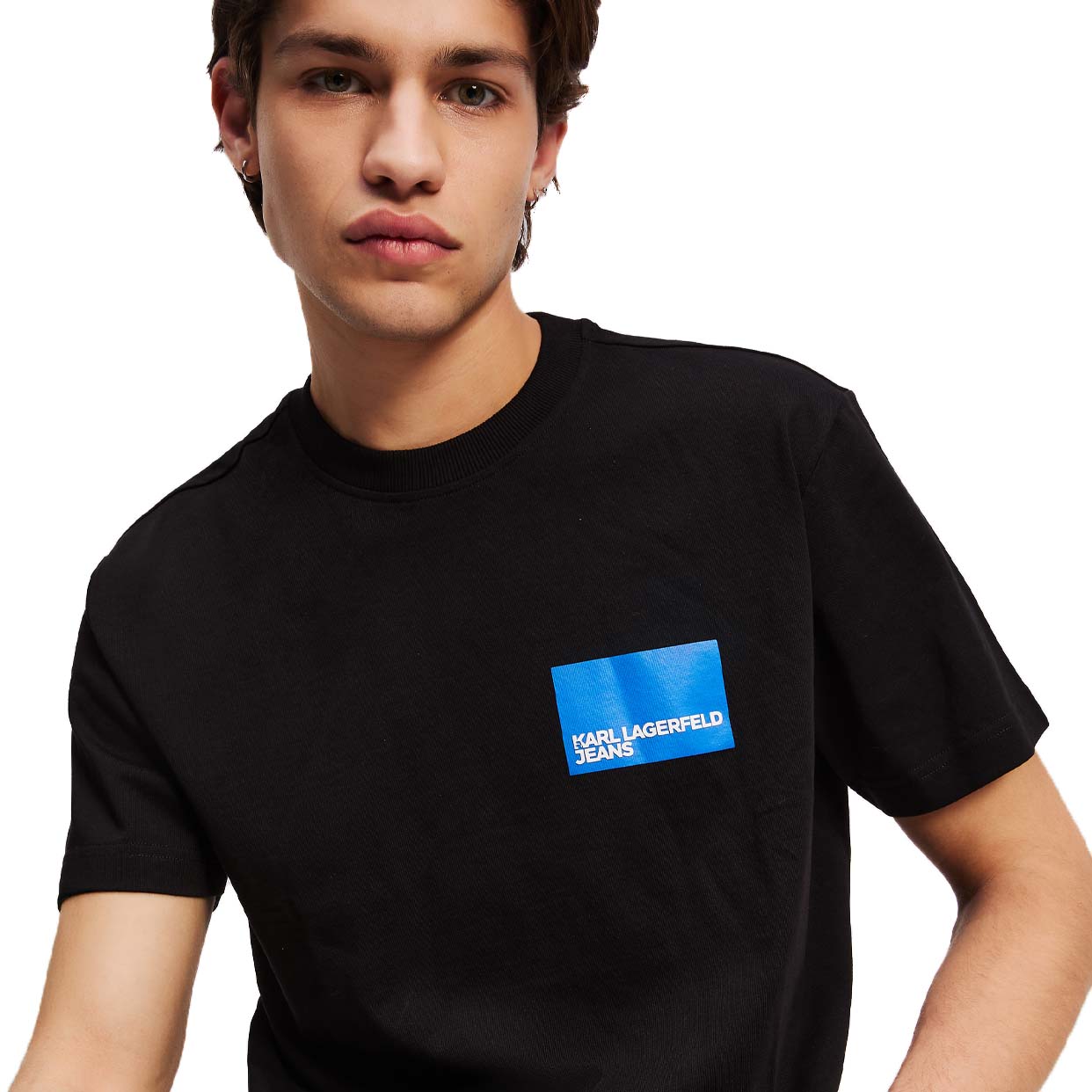 Box Logo T-Shirt -Black - Image 3
